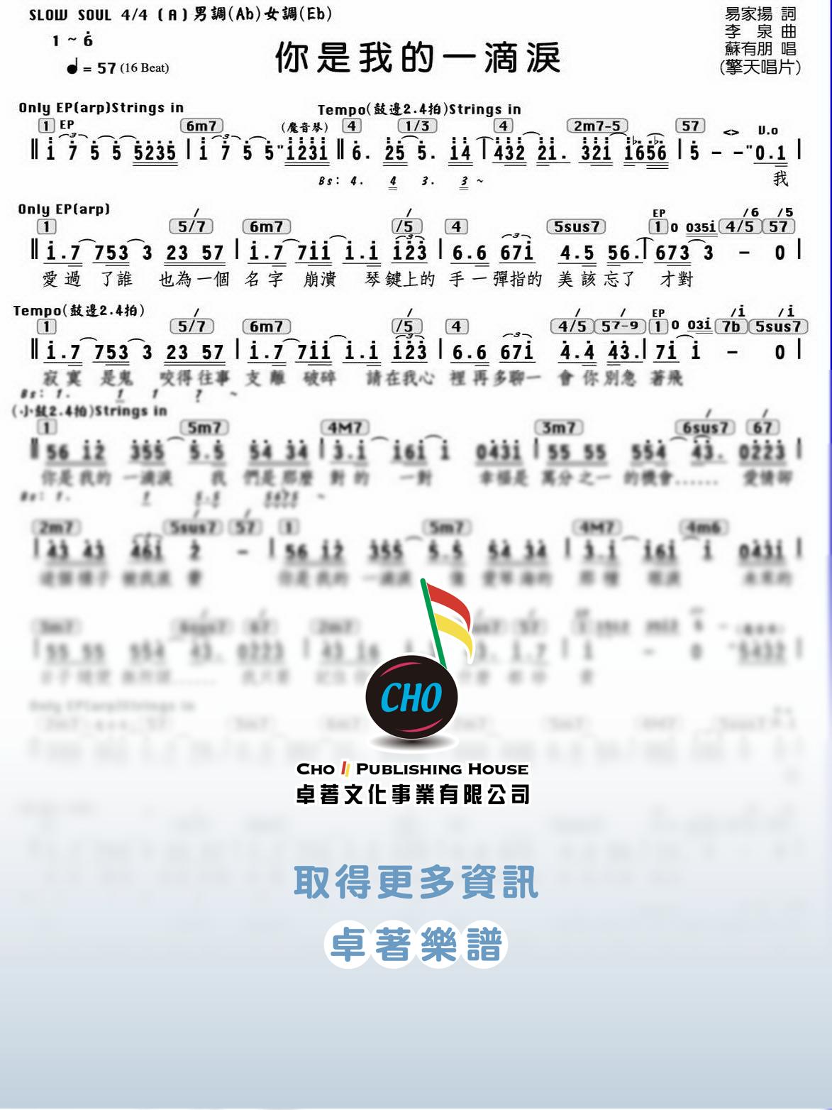 你是我的一滴淚